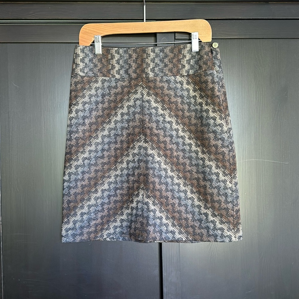 Ted Baker London Wool A-line Skirt